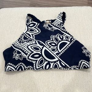 Aerie High Neck Swim Top